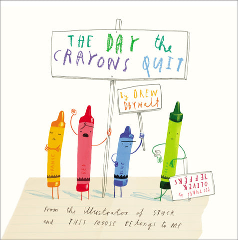 Oliver Jeffers The Day The Crayons Quit Singapore