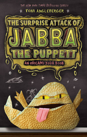 Tom Angleberger Origami Yoda #4 The Surprise Attack of Jabba the Puppett Singapore
