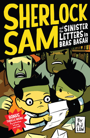 AJ Low Sherlock Sam and the Sinister Letters in Bras Basah Book #3 Singapore