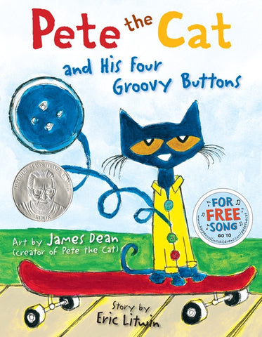 Eric Litwin Pete the Cat and His Four Groovy Buttons Singapore 