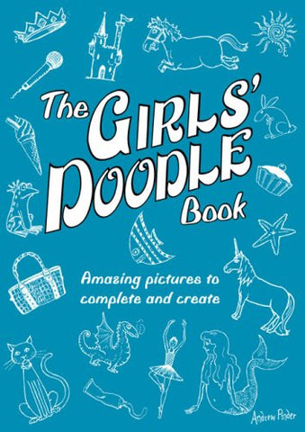Andrew Pinder The Girls Doodle Book Over 100 Pictures to Complete and Create Singapore