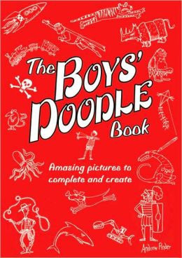 Andrew Pinder The Boys Doodle Book Over 100 Pictures to Complete and Create Singapore