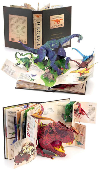 My　S　Kingdom　–　Dinosaurs:　Encyclopedia　Definitive　Pop-Up　Robert　Prehistorica　Imagination　The　by