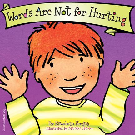 Elizabeth Verdick Best Behaviour Series Words Are Not for Hurting Singapore