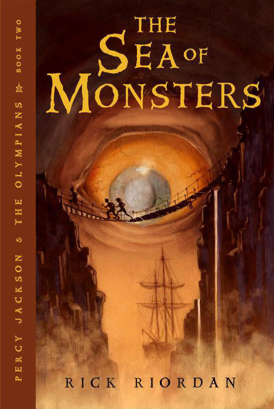 books about sea monsters Percy Jackson and the Olympians Book 2: The Sea of Monsters by Rick Ri – My Imagination Kingdom